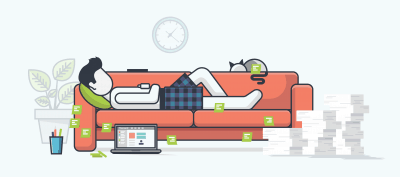 Hình minh họa từ Lazy - Lười biếng