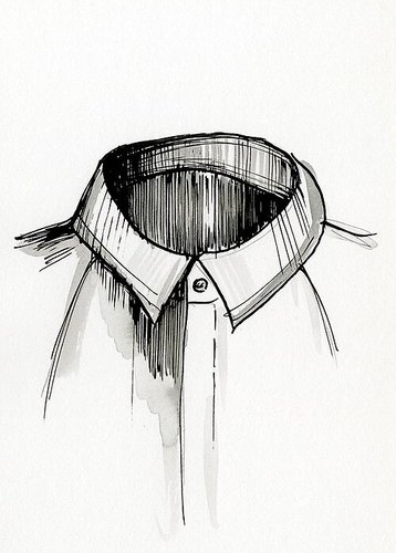 Hình minh họa từ collar - cổ áo