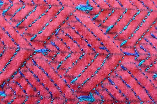 Hình minh họa từ shawl - khăn choàng vai