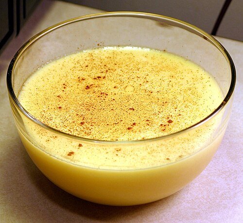 Hình minh họa từ custard - kem trứng sữa custard