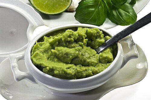 Hình minh họa từ guacamole - sốt bơ nghiền Mexico