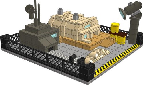 Hình minh họa từ barracks - doanh trại quân đội