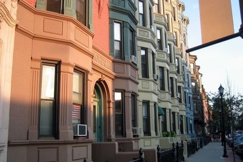 Imagen de brownstone - piedra rojiza