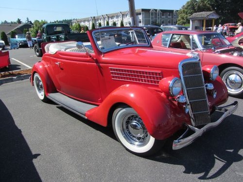 Hình minh họa từ convertible - xe ô tô mui trần mở mui đón gió