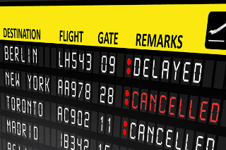 Hình minh họa từ Delay - Chậm trễ, trì hoãn (chuyến bay)