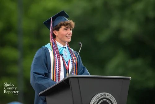 Hình minh họa từ valedictorian - thủ khoa phát biểu tốt nghiệp