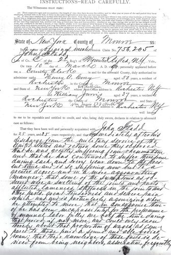 Imagen de affidavit - declaración jurada