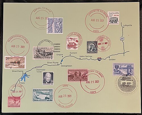 Hình minh họa từ philately - sở thích sưu tầm tem thư