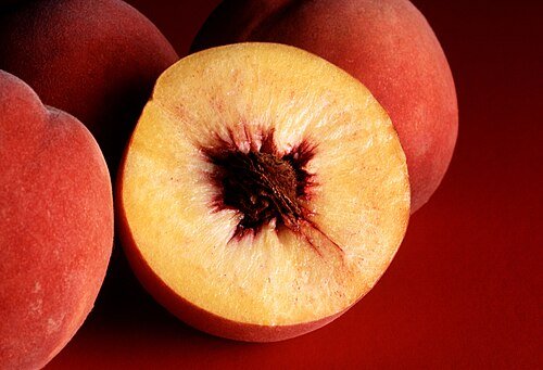 Hình minh họa từ nectarine - quả đào lông nhẵn