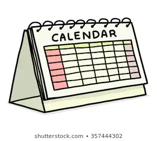 Hình minh họa từ Calendar - Lịch