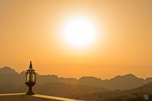 Hình minh họa từ sundown - hoàng hôn mặt trời lặn