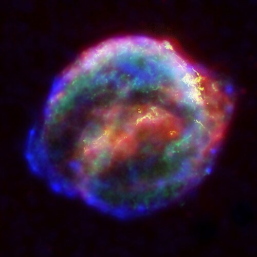 Hình minh họa từ supernova - vụ nổ siêu tân tinh giải phóng năng lượng khổng lồ