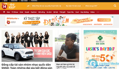 Hình minh họa từ Website - Trang web