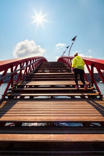 Hình minh họa từ jog - chạy bộ thong thả rèn luyện