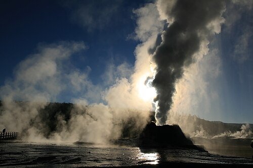 Imagen de geyser - géiser