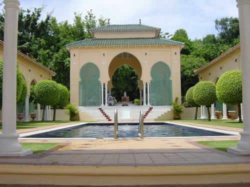 Hình minh họa từ oasis - ốc đảo